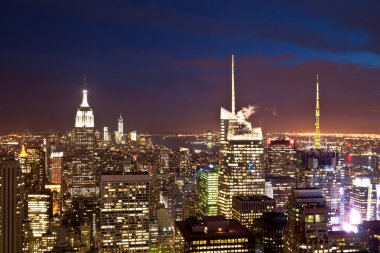 Manhattan binalar, new york city, ABD