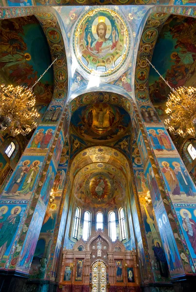 혈액, 상트페테르부르크, 러시아에 구세주의 교회 — 스톡 사진