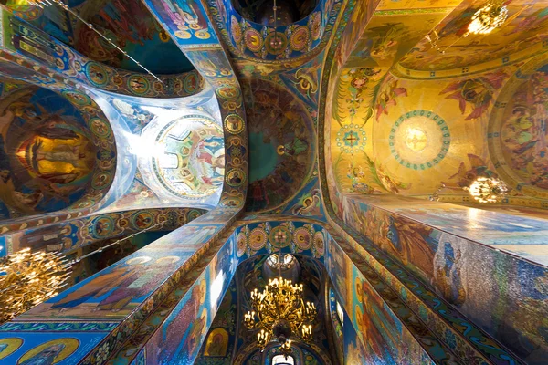 Iglesia del Salvador de la Sangre, San Petersburgo, Rusia — Foto de Stock