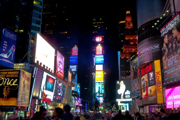 Times Square New York, Usa — Stock fotografie