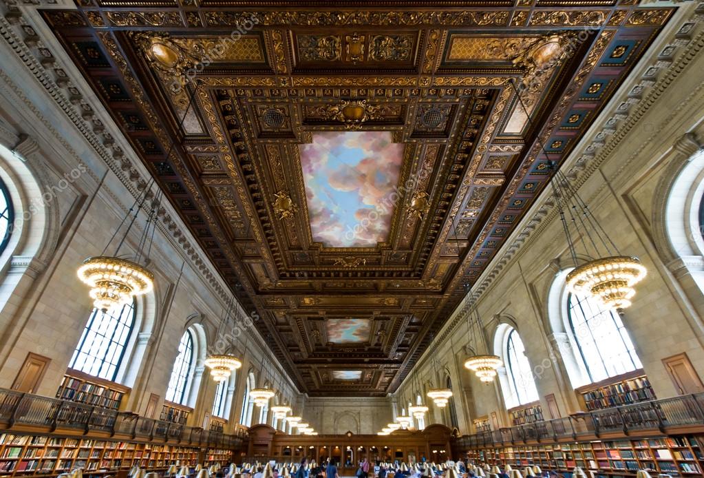 Rose Main Reading Room In New York Public Library Nyc