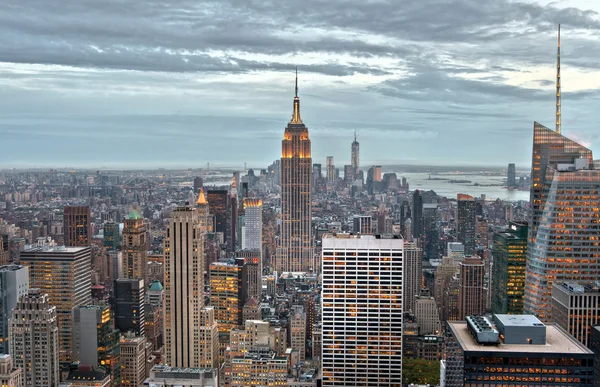 Manhattan buildings, New York City, USA — Stock Photo, Image