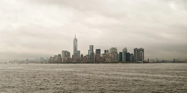 Manhattan skyline and buildings, Nueva York, Estados Unidos — Foto de Stock