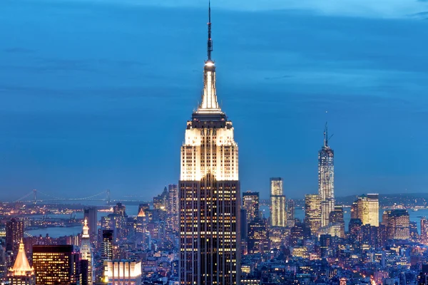 Manhattan buildings, New York City, USA — Stock Photo, Image