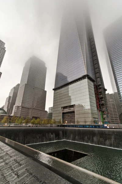 9-11 Memorial Park em Nova York, EUA — Fotografia de Stock