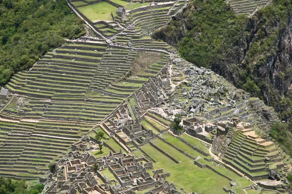 Machu Picchu dan kemegahannya di Cusco, Peru — Stok Foto