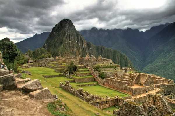 Machu Picchu dan kemegahannya di Cusco, Peru — Stok Foto