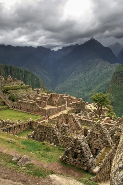 Machu Picchu dan kemegahannya di Cusco, Peru — Stok Foto