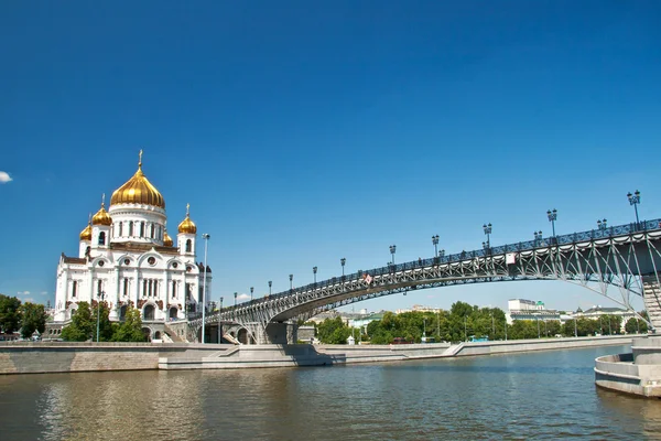 Cathedral of Christ the Saviour in Moscow, Russia. — Stock Photo, Image