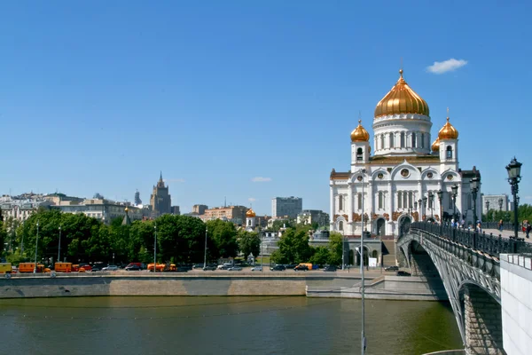 Catedral de Cristo Salvador en Moscú, Rusia. —  Fotos de Stock
