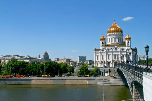 Catedral de Cristo Salvador en Moscú, Rusia. — Foto de Stock