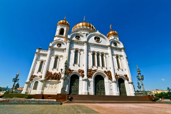 Christus-Erlöser-Kathedrale in Moskau. — Stockfoto