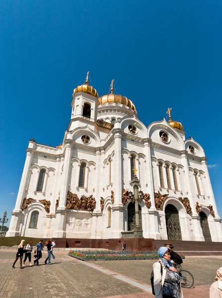 Krisztus Megváltó Székesegyháza Moszkvában, Oroszországban. — Stock Fotó