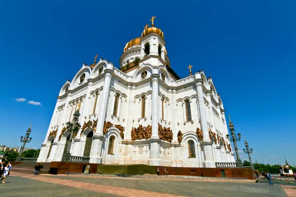 Kathedraal van Christus de Verlosser in Moskou, Rusland. — Stockfoto