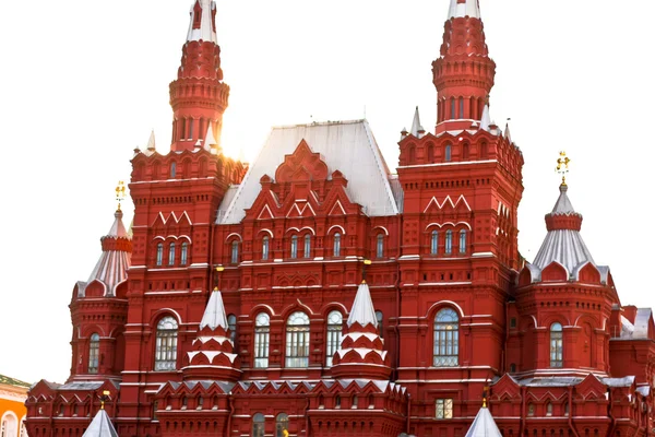 Venäjän historian museo, Moskova, Venäjä — kuvapankkivalokuva