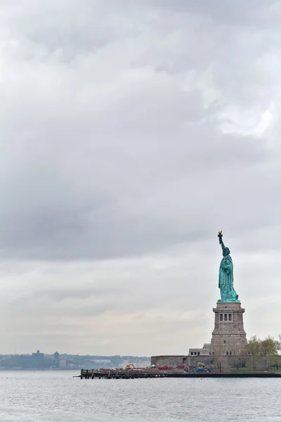 Stati Uniti d'America iconici, Simbolo, Isola, Statua, New York, Monumento, Manhattan, Libertà, Brooklyn, Liberty Island, Statua della Libertà, New York, Stati Uniti d'America — Foto Stock