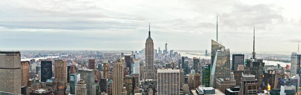 Імперія держави і Манхеттен будівель, Нью-Йорк — стокове фото