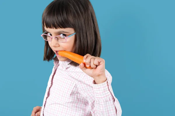 La carota fa bene alla vista — Foto Stock