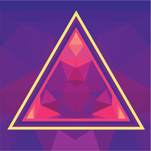抽象的な背景 - 幾何学的なベクトル パターン — ストックベクタ