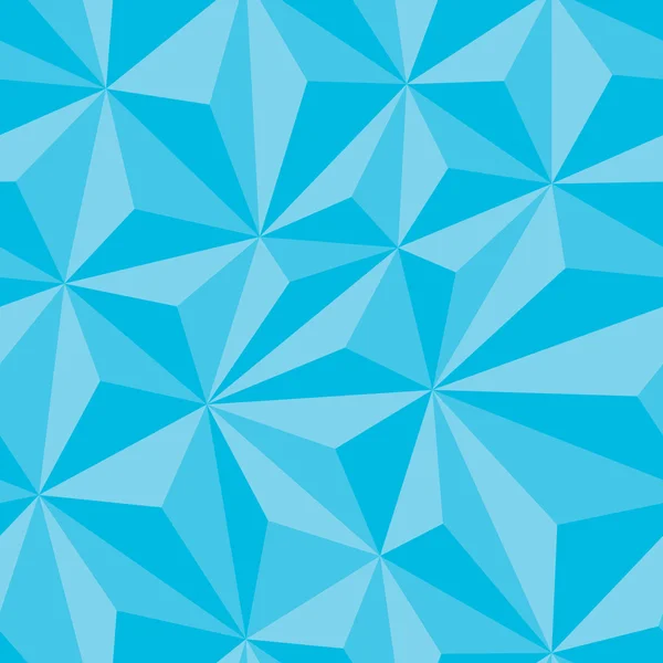 Abstracte naadloze achtergrond met reliëf driehoeken - geometrische vector patroon — Stockvector