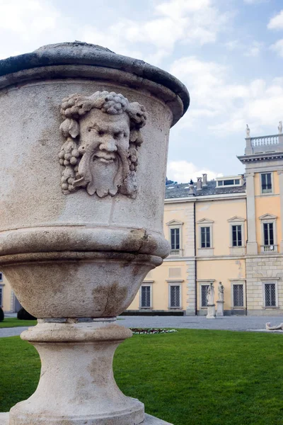 Como Italy November 2021 Sculpture Garden Luxury Villa Olmo Province — Stock Photo, Image