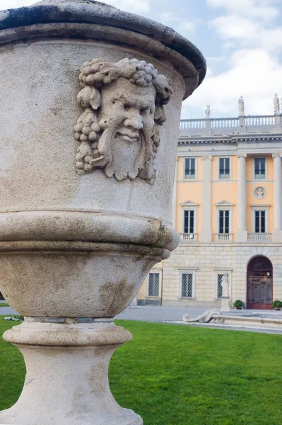 Como Italy November 2021 Sculpture Garden Luxury Villa Olmo Province — Stock Photo, Image