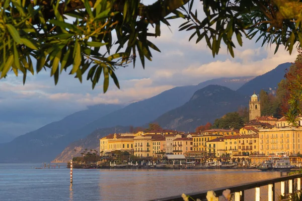 Bellagio Italy Листопад 2021 Невеличке Мальовниче Курортне Містечко Белладжіо Італія — стокове фото