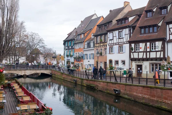 Colmar France Alsace December 2021 French City Colmar Eve Christmas — Fotografia de Stock