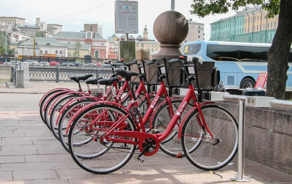 Wypożyczalnia rowerów — Zdjęcie stockowe