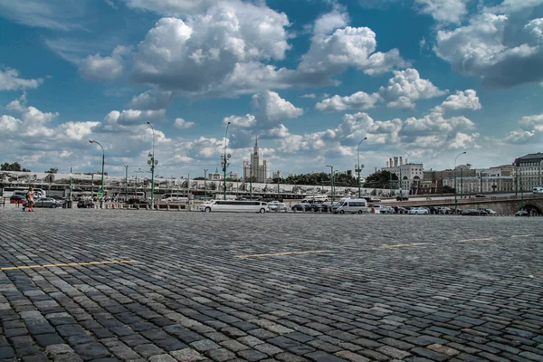 Pavimentación del Kremlin de Moscú — Foto de Stock