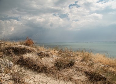 Kırım peyzaj prairie view Karadeniz