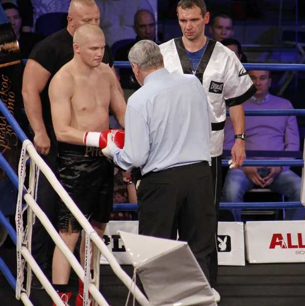 Boxe profissional — Fotografia de Stock