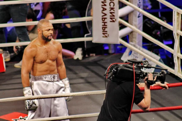 Roy Jones vs Zine Eddine — Stock Photo, Image