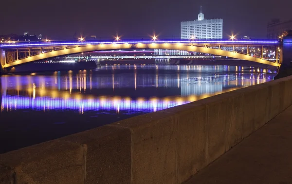 Natt Moskva — Stockfoto