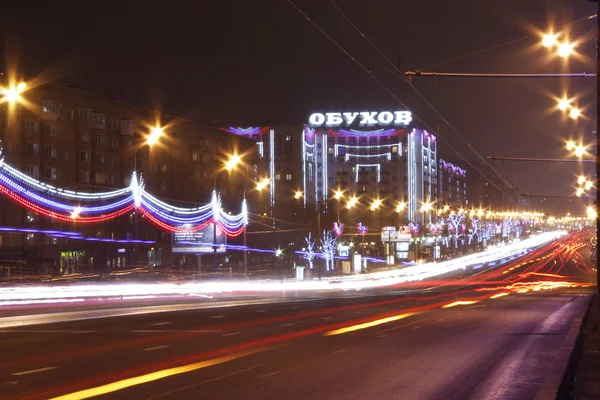 Ніч Москви — стокове фото