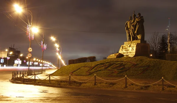 På gatorna i minsk — Stockfoto