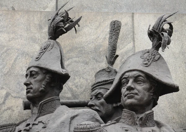 Komutan kutuzov bir anıt Telifsiz Stok Fotoğraflar