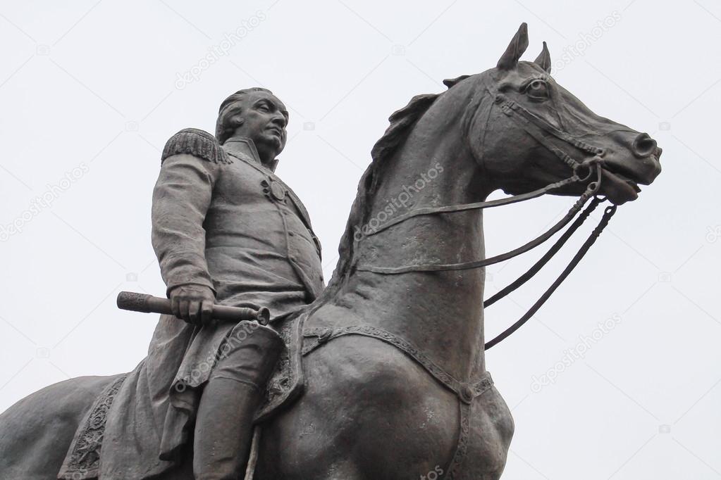 A monument to the commander Kutuzov