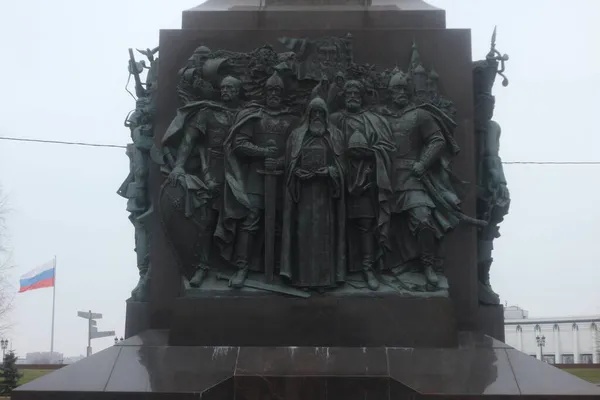 Город Москва 2021 Парк Победы Памятник Городам Воинской Славы — стоковое фото