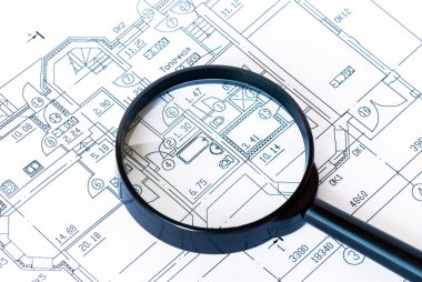 Büyüteç çizim evde