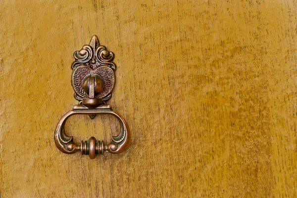 Vintage maniglia in bronzo — Foto Stock