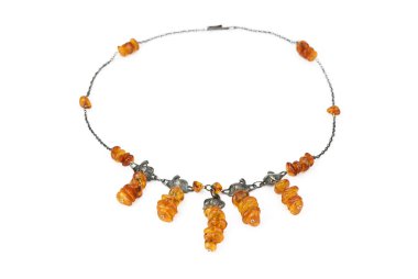 doğal amber kolye