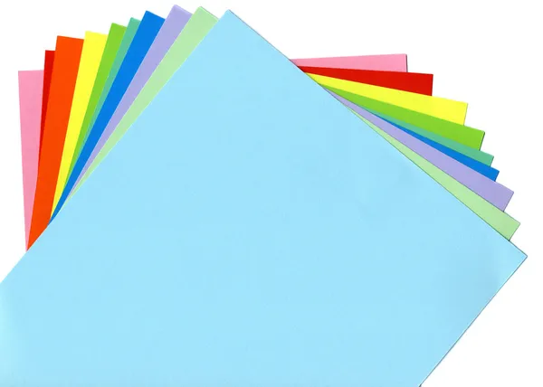 Papel coloreado — Foto de Stock