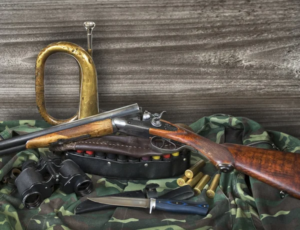 Hunting equipment — Stock Photo, Image