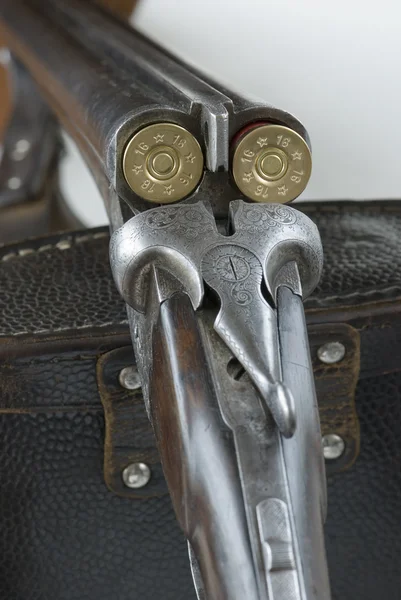 Механизм охотничьей винтовки — стоковое фото
