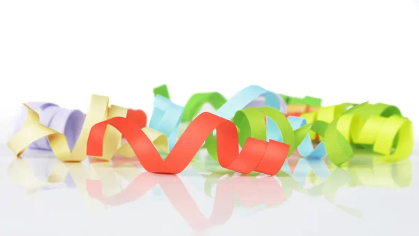 Colorful streamers — Stock Photo, Image