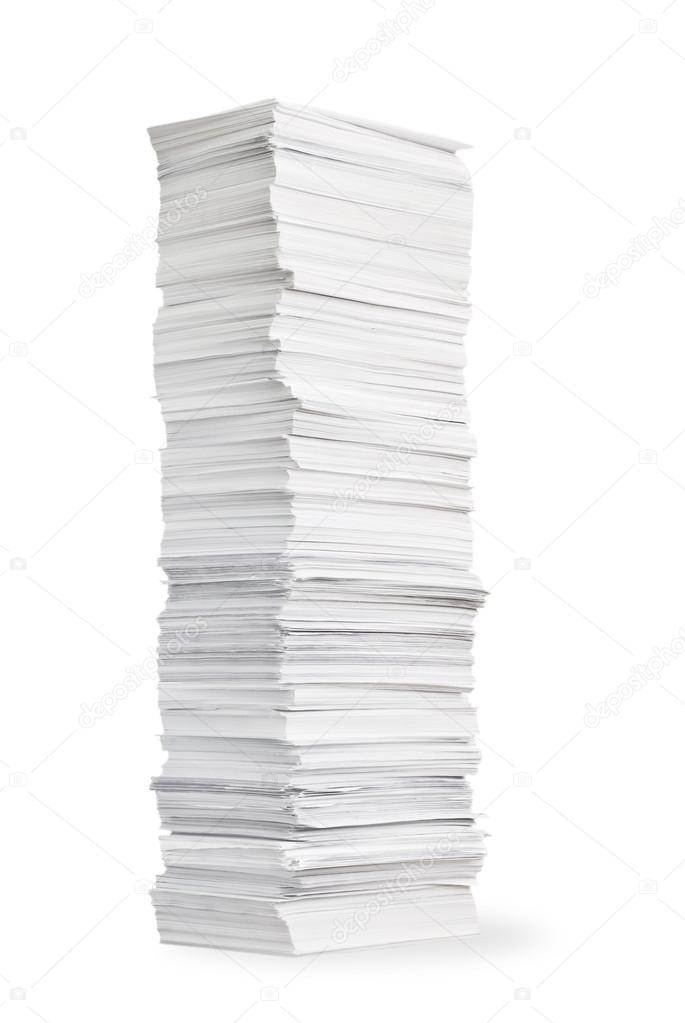 Stack of paper