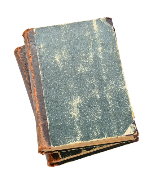 Две древние книги — стоковое фото