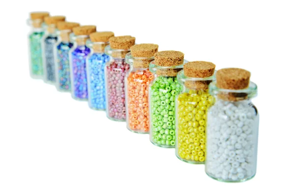 Multicolored beads — Stock Photo, Image