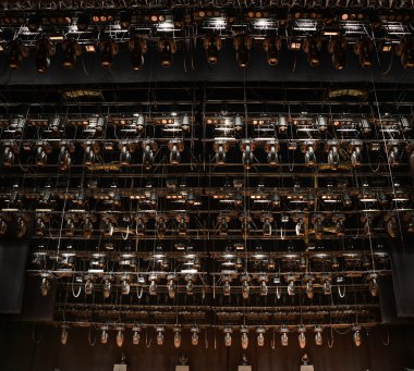 sahne sahne ışıkları